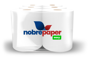 Papel toalha em bobina folha simples